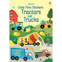 Little First Stickers Tractors and Trucks - Paperback