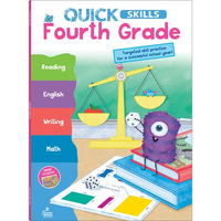 Quick Skills Fourth Grade Workbook - Paperback