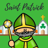 Saint Patrick: The Story of Saint Patrick Book for Kids - ENGLISH VERSION - Paperback