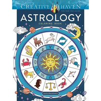 Creative Haven Astrology Coloring Book - Paperback