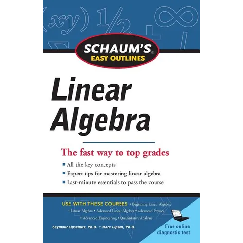 Schaum's Easy Outlines Linear Algebra