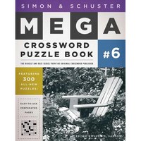 Simon & Schuster Mega Crossword Puzzle Book #6 - Paperback