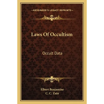 Laws of Occultism: Occult Data - Paperback