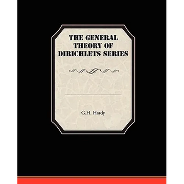 The General Theory Of Dirichlets Series - Paperback
