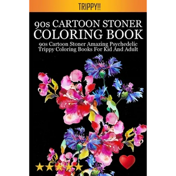 90s Cartoon Stoner Coloring Book - Paperback