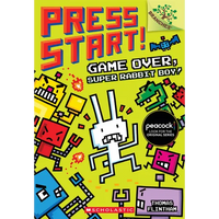 Game Over, Super Rabbit Boy!: A Branches Book (Press Start! #1): Volume 1 - Paperback