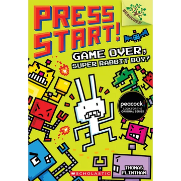 Game Over, Super Rabbit Boy!: A Branches Book (Press Start! #1): Volume 1 - Paperback