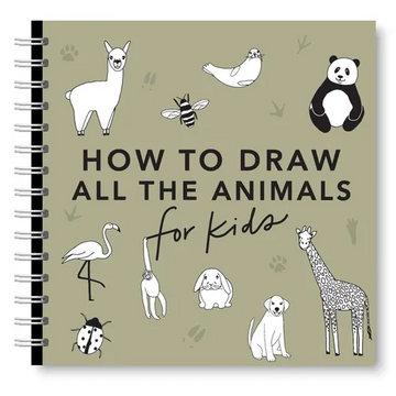 All the Animals: How to Draw Books for Kids with Dogs, Cats, Lions, Dolphins, and More - Paperback