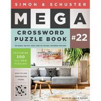 Simon & Schuster Mega Crossword Puzzle Book #22 - Paperback