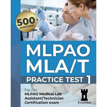 MLPAO MLA/T Certification Exam: Practice Test 1 - Paperback