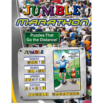 Jumble Marathon: Puzzles That Go the Distance! - Paperback