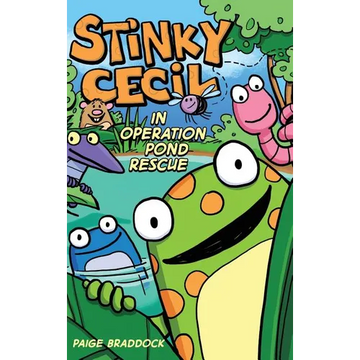 Stinky Cecil in Operation Pond Rescue - Hardcover