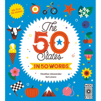 The 50 States in 50 Words: My First 50 States - Hardcover