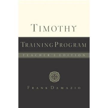 Timothy Training Program - Teacher Edition - Paperback