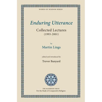 Enduring Utterance: Collected Lectures (1993-2001) - Paperback