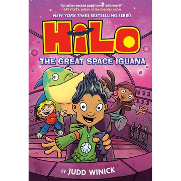 Hilo Book 11: The Great Space Iguana: (A Graphic Novel) - Hardcover