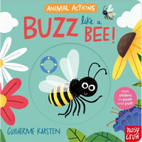 Animal Actions: Buzz Like a Bee - Board Book