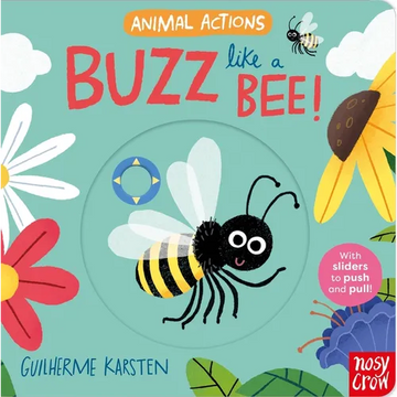 Animal Actions: Buzz Like a Bee - Board Book