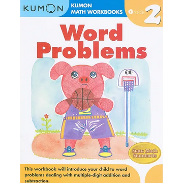Kumon Grade 2 Word Problems - Paperback