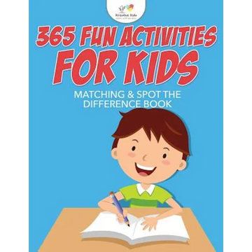 365 Fun Activities for Kids Matching & Spot the Difference Book - Paperback
