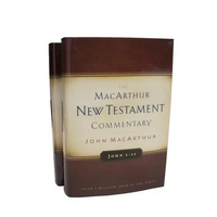 John Volumes 1 & 2 MacArthur New Testament Commentary Set - Hardcover