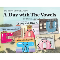 A Day with The Vowels - Paperback