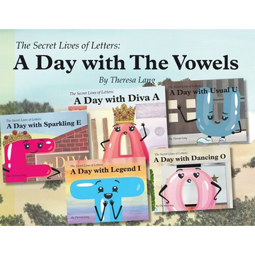 A Day with The Vowels - Paperback