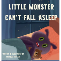 Little Monster Can't Fall Asleep - Hardcover