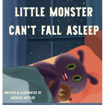 Little Monster Can't Fall Asleep - Hardcover
