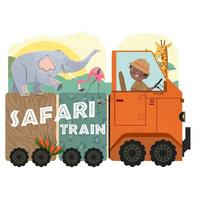 Safari Train - Board Book