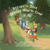 Steven the Bear Learns How to Camp - Paperback