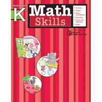 Math Skills, Kindergarten - Paperback