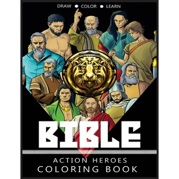 Bible Action Heroes: Coloring Book - Paperback