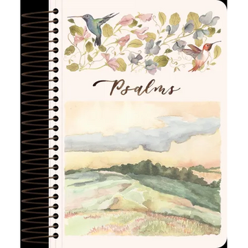 ESV Scripture Journal, Spiral-Bound Edition: Psalms (Artwork by Ruth Chou Simons) (Paperback) - Paperback