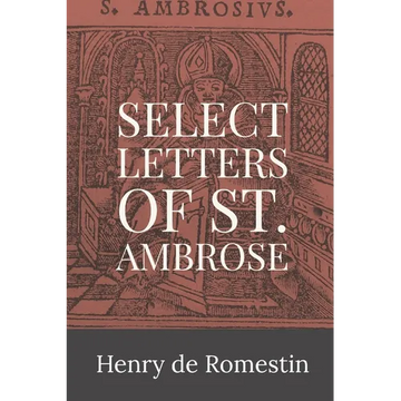 Select Letters of St. Ambrose - Paperback