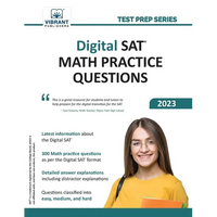 Digital SAT Math Practice Questions - Paperback