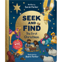 Seek and Find: The First Christmas: With Over 450 Things to Find and Count! - Board Book
