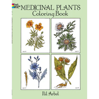 Medicinal Plants Coloring Book - Paperback