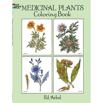 Medicinal Plants Coloring Book - Paperback