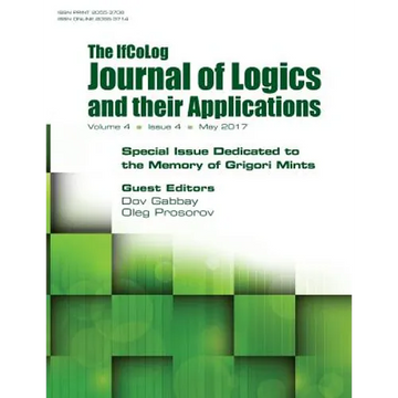 Ifcolog Journal of Logics and their Applications. Special Issue Dedicated to the Memory of Grigory Mints. Volume 4, number 4 - Paperback