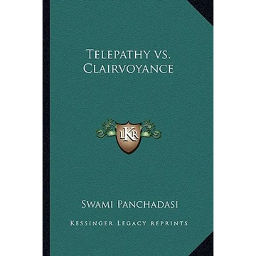 Telepathy vs. Clairvoyance - Paperback