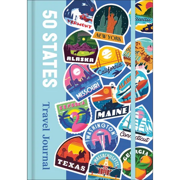 50 States Travel Journal - Hardcover