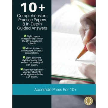 10+ Comprehension: Practice Papers & In-Depth Guided Answers - Paperback