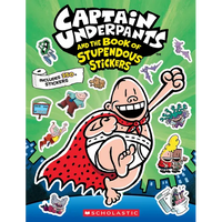 Captain Underpants: The Official Sticker Book - Paperback