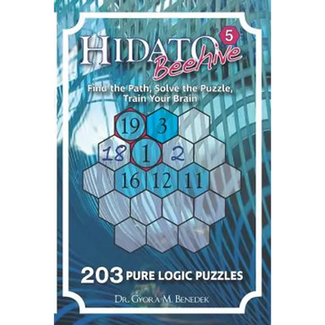 Hidato Beehive 5: 203 New Logic Puzzles - Paperback