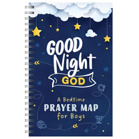 Good Night, God: A Bedtime Prayer Map for Boys - Spiral