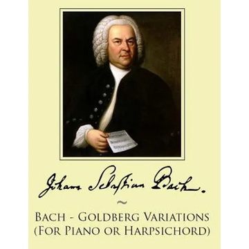 Bach - Goldberg Variations (For Piano or Harpsichord) - Paperback