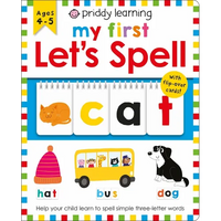 My First Let's Spell (Priddy Learning) - Board Book