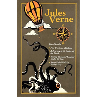 Jules Verne: Four Novels - Leather