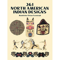 261 North American Indian Designs - Paperback